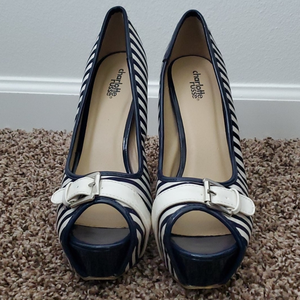 Charlotte Russe Buckle Heels